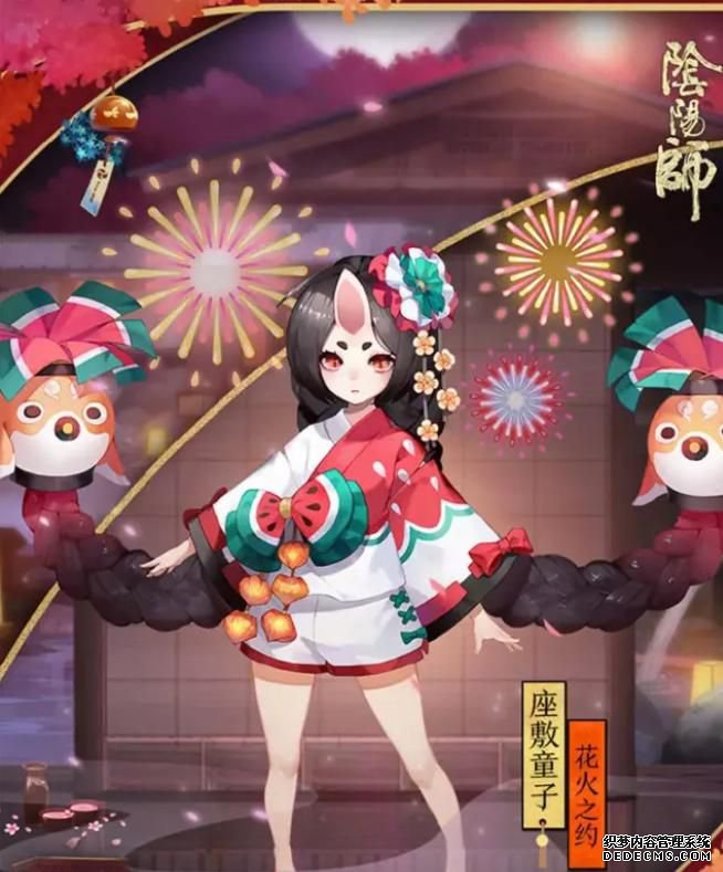 新版座敷童子皮肤,延续少女风超萌吸睛